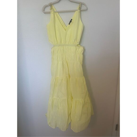 Maje Side Cut Out Maxi Dress NEW - Picture 5 of 13